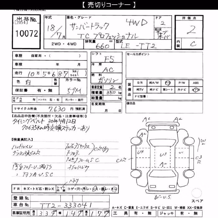 SUBARU SAMBAR