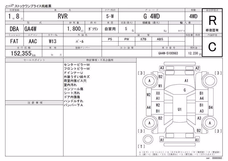 MITSUBISHI RVR