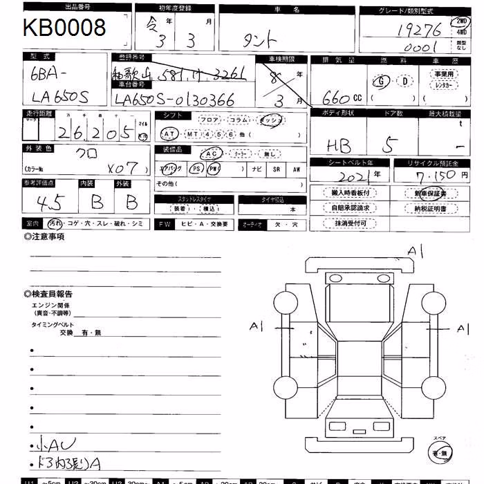 DAIHATSU TANTO