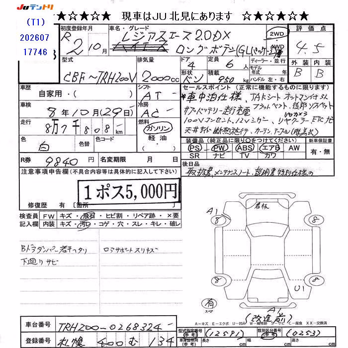 TOYOTA REGIUS ACE