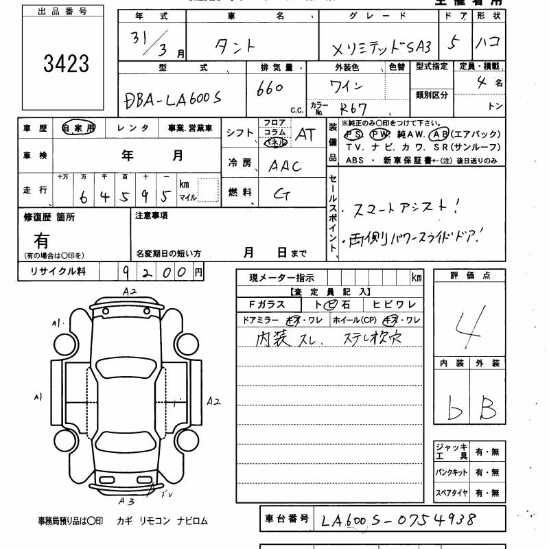 DAIHATSU TANTO