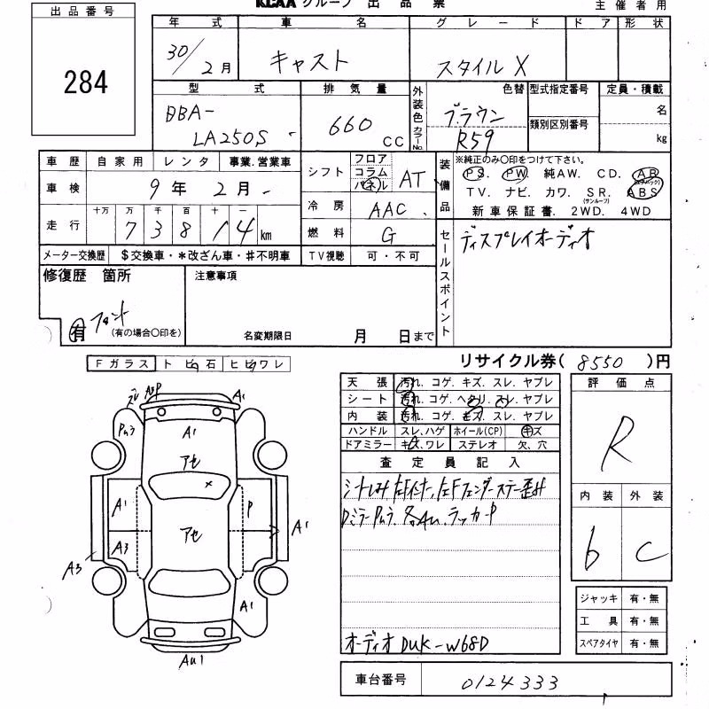 DAIHATSU CAST