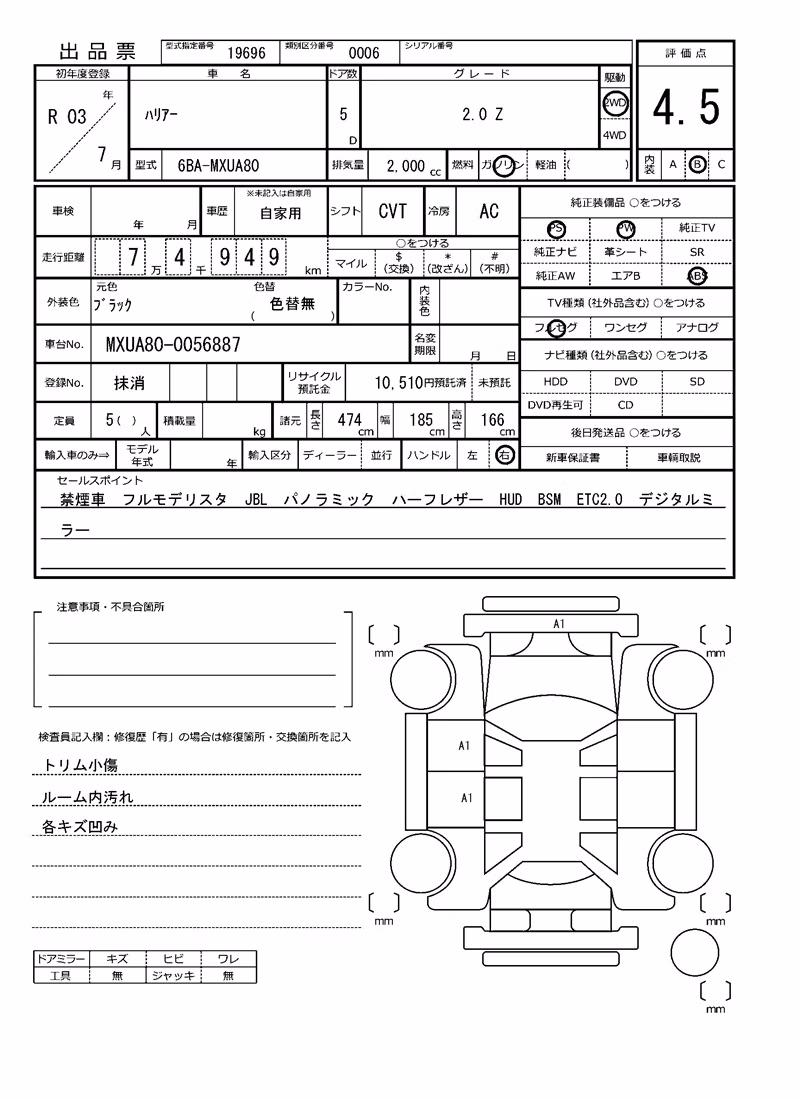 TOYOTA HARRIER