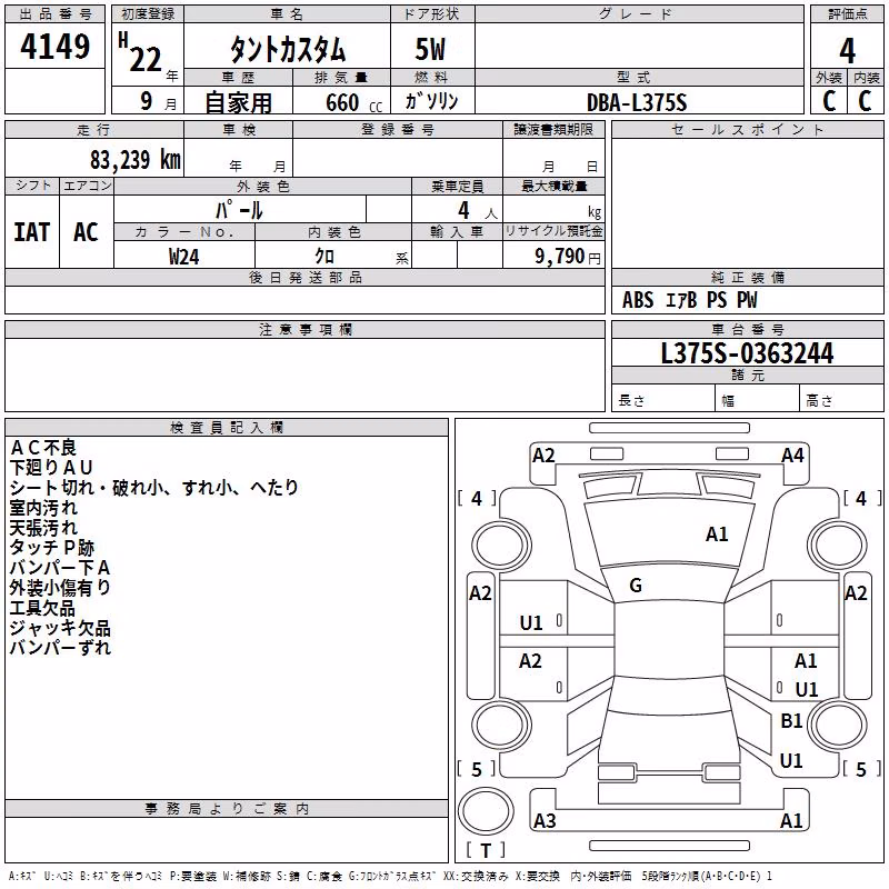 DAIHATSU TANTO