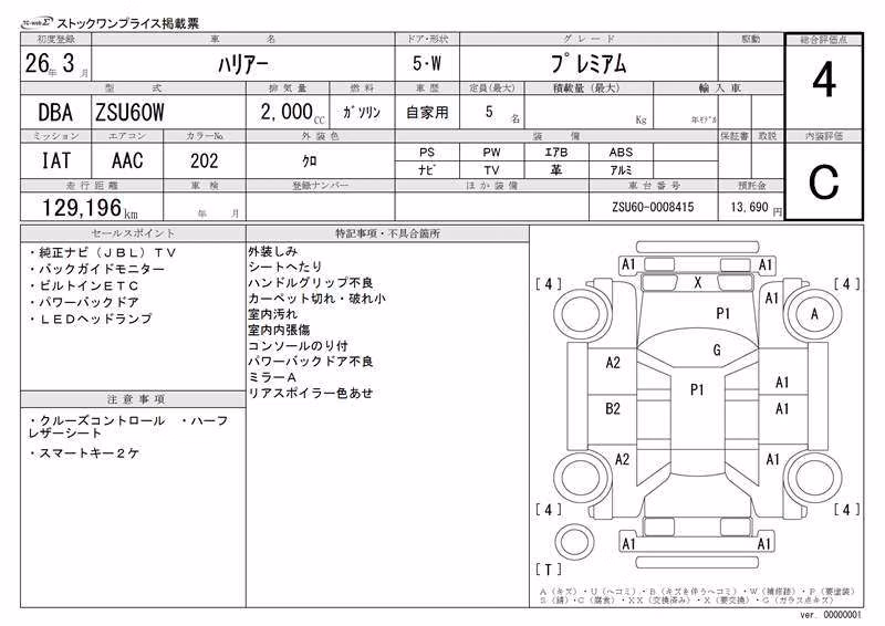 TOYOTA HARRIER