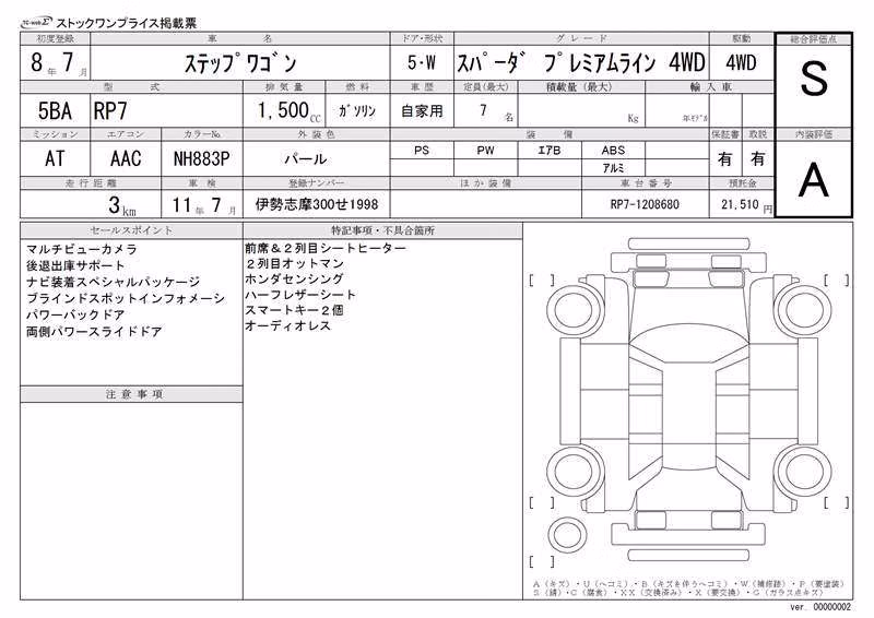 HONDA STEPWGN