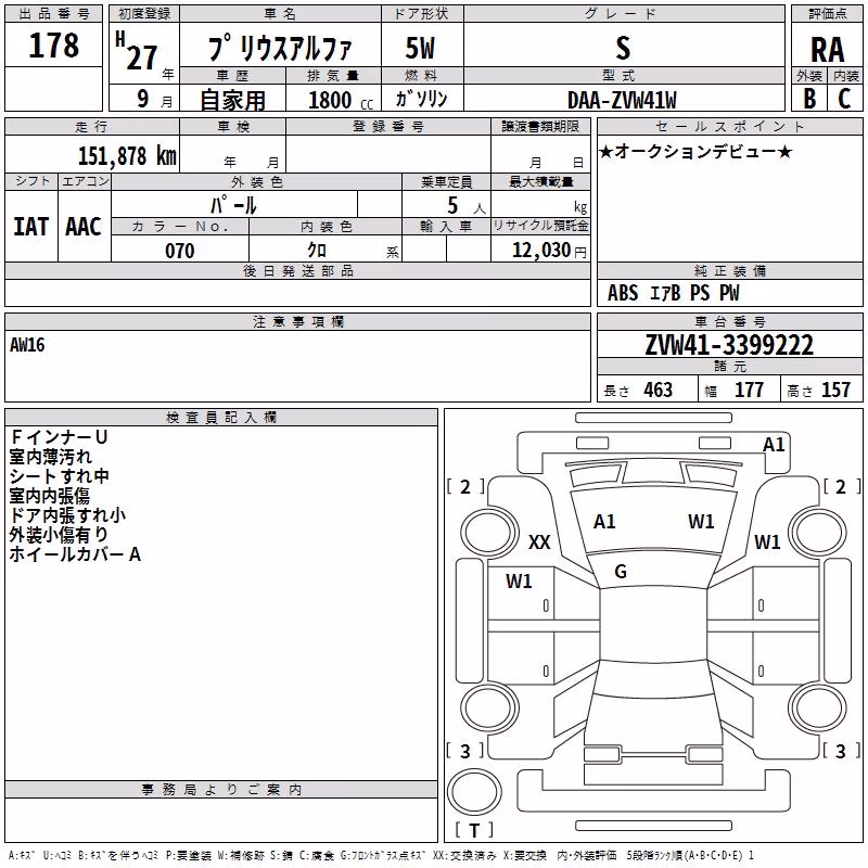 TOYOTA PRIUS ALPHA