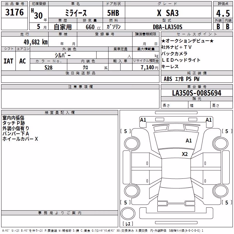 DAIHATSU MIRA E:S