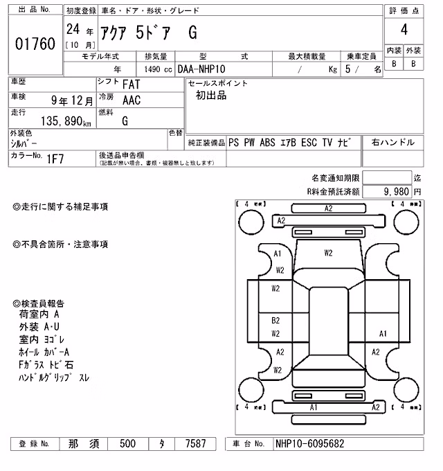 TOYOTA AQUA