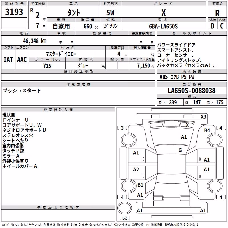 DAIHATSU TANTO