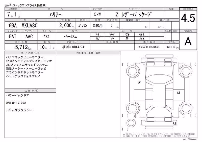 TOYOTA HARRIER