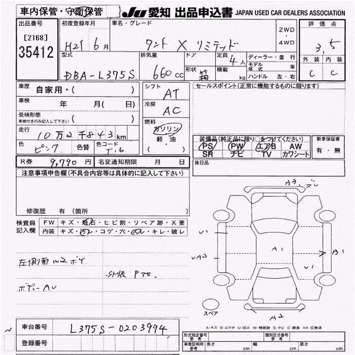 DAIHATSU TANTO