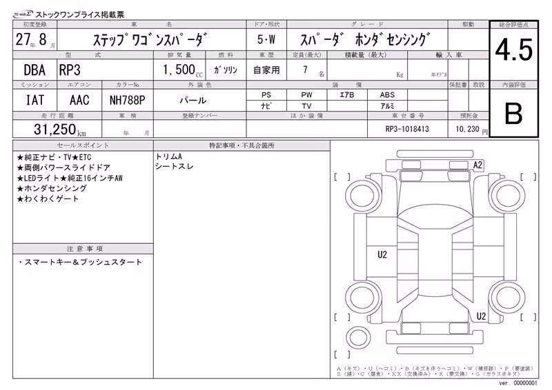 HONDA STEPWGN