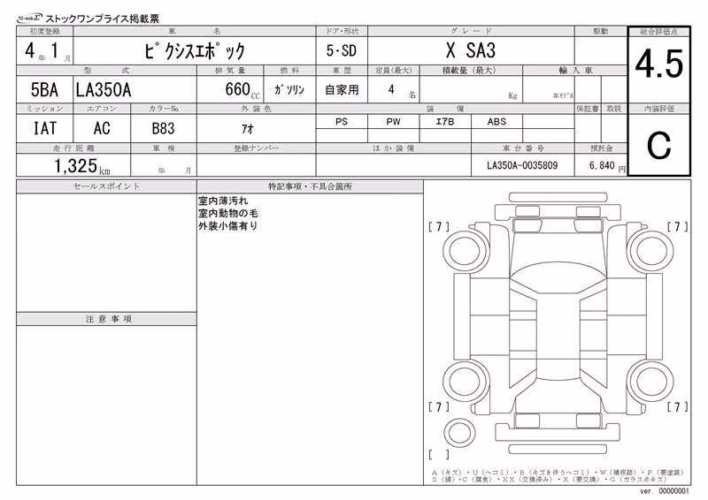 TOYOTA PIXIS EPOCH