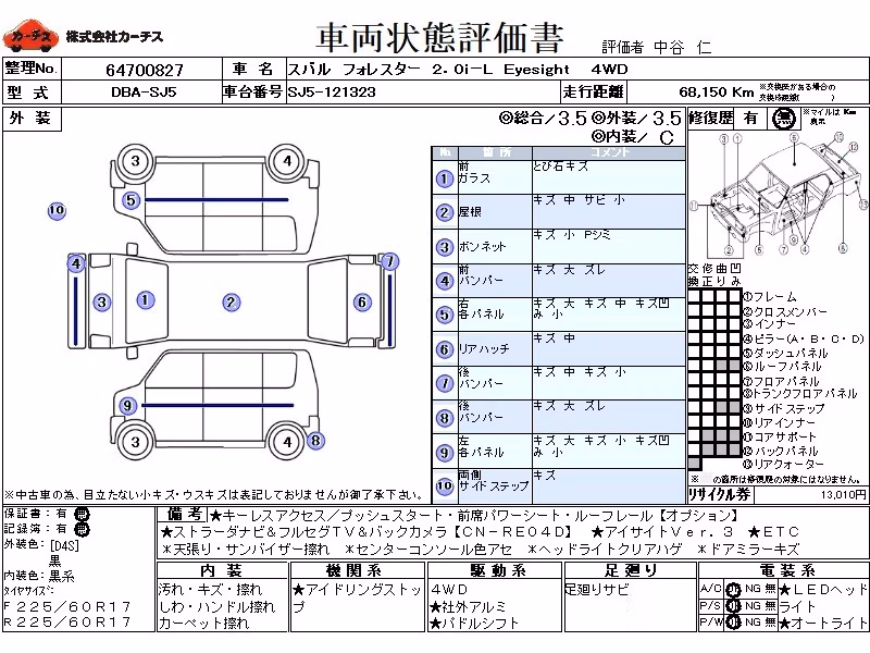 SUBARU FORESTER