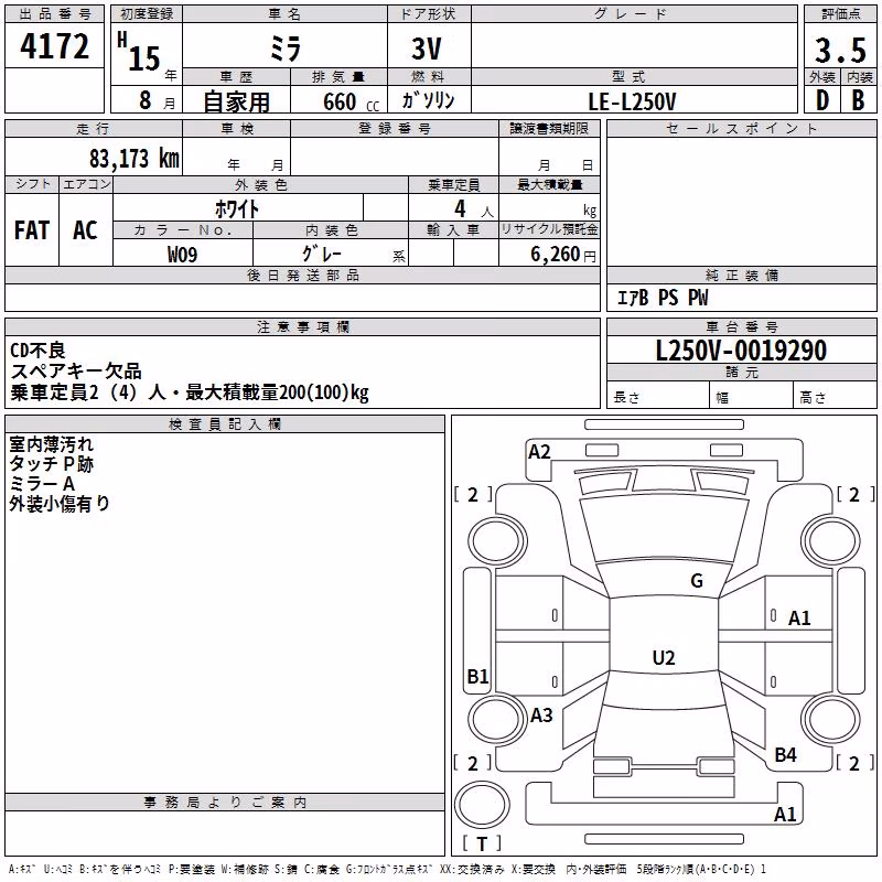 DAIHATSU MIRA