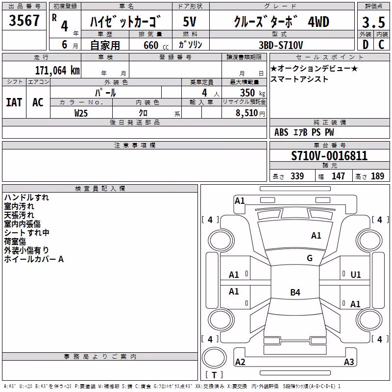 DAIHATSU ATRAI