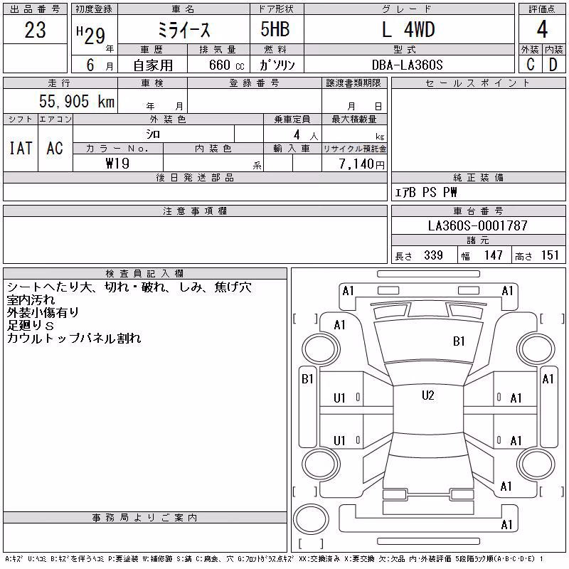 DAIHATSU MIRA E:S