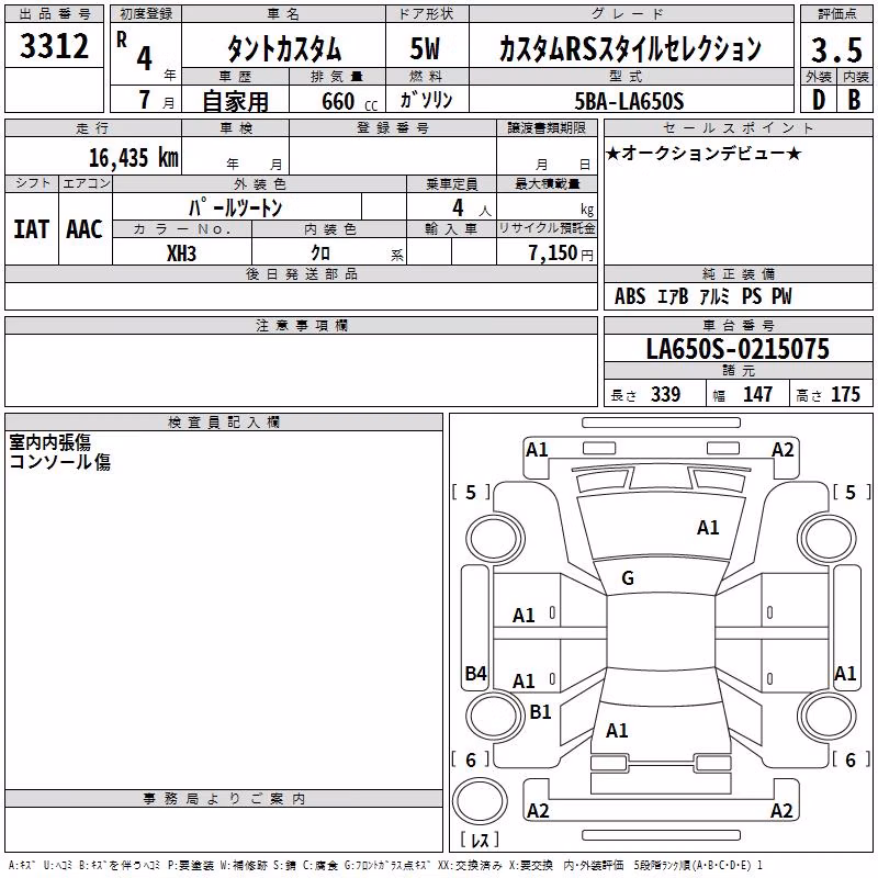 DAIHATSU TANTO