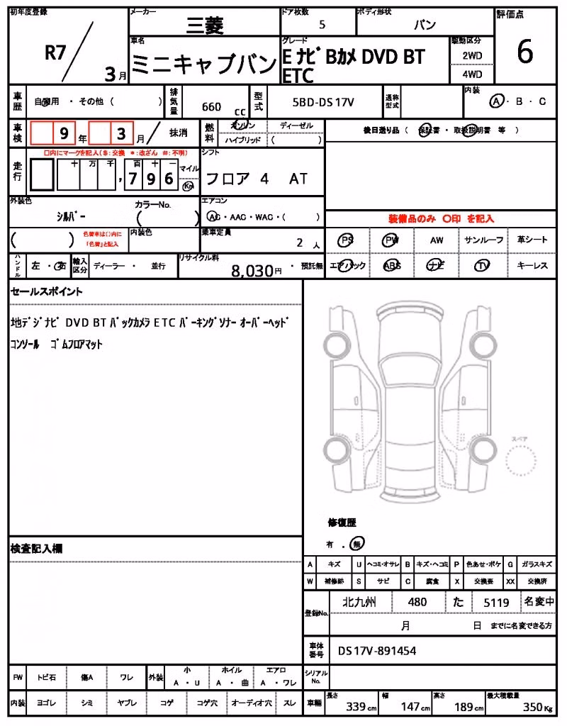 MITSUBISHI MINICAB