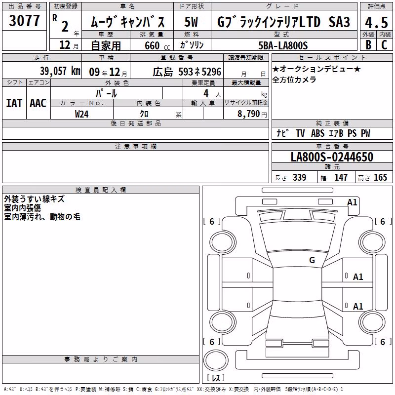 DAIHATSU MOVE CANBUS