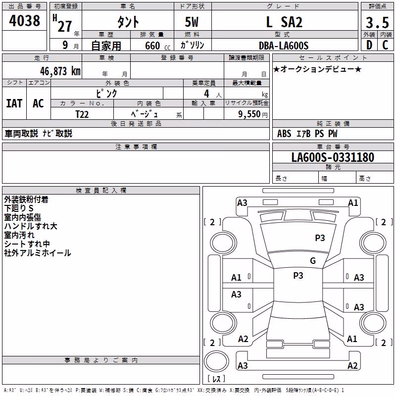 DAIHATSU TANTO