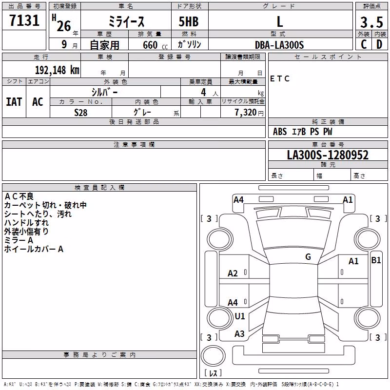 DAIHATSU MIRA E:S
