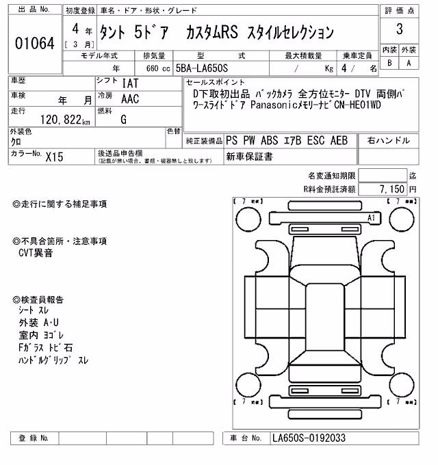 DAIHATSU TANTO