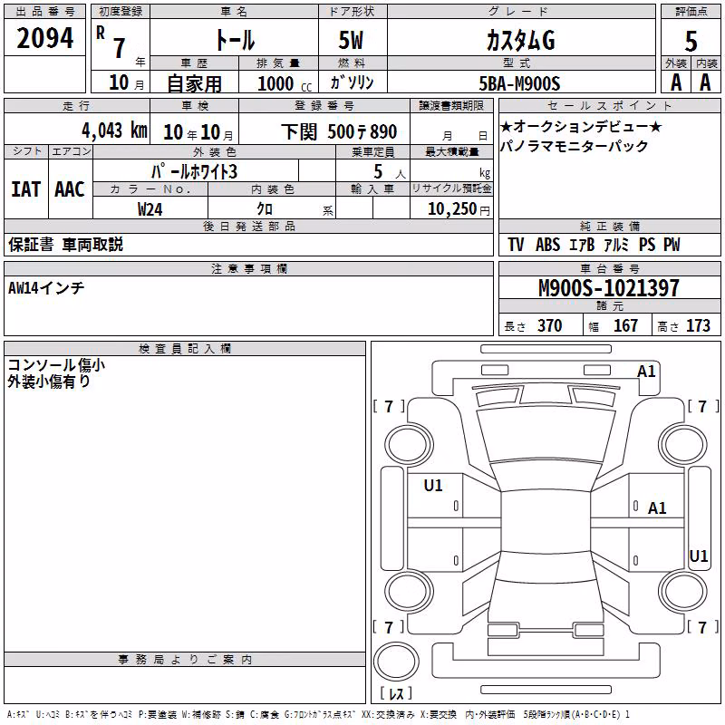DAIHATSU THOR