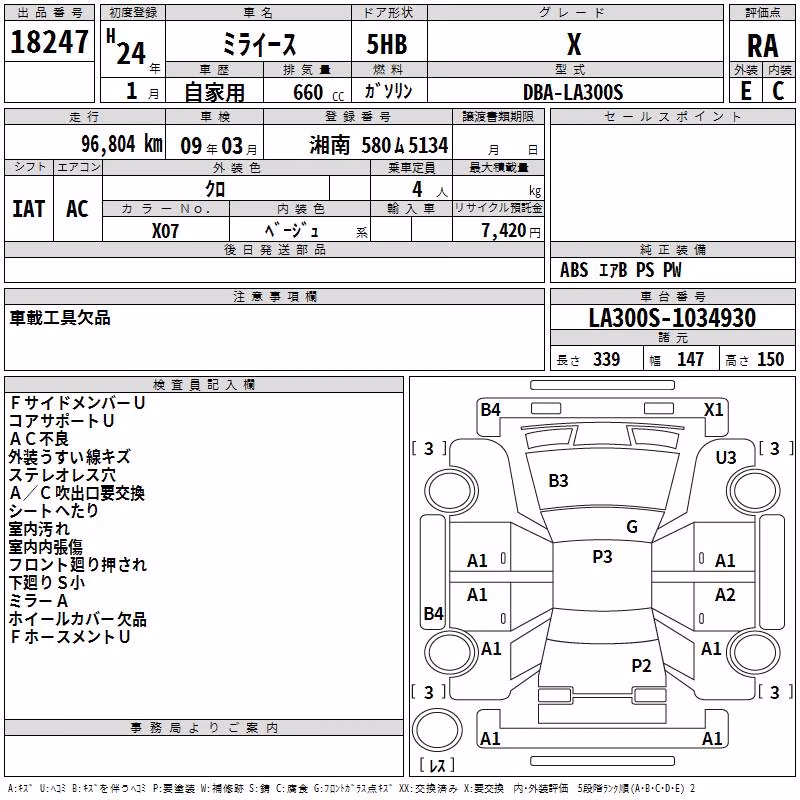 DAIHATSU MIRA E:S