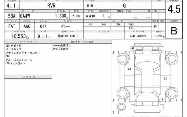 MITSUBISHI RVR