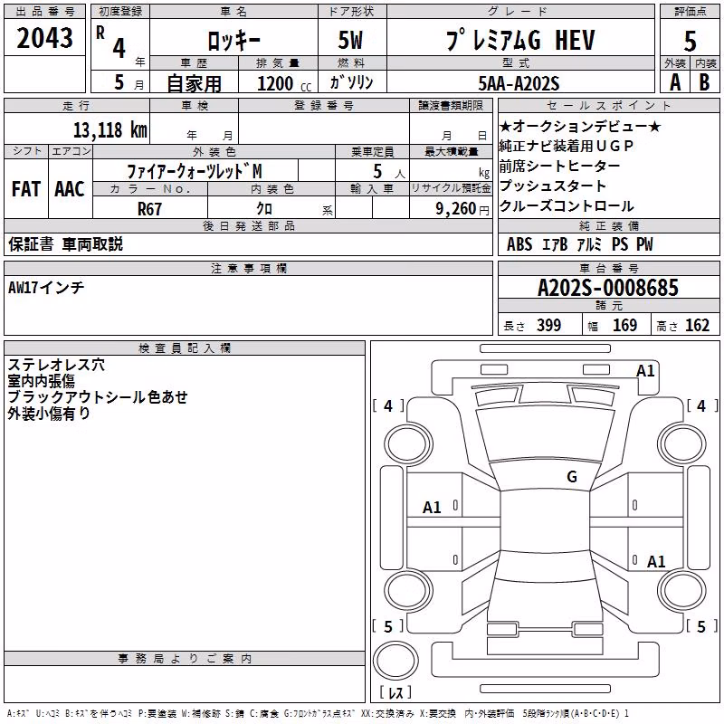 DAIHATSU ROCKY