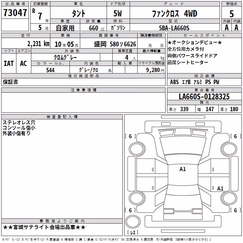 DAIHATSU TANTO