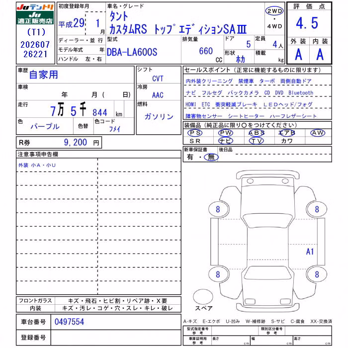 DAIHATSU TANTO