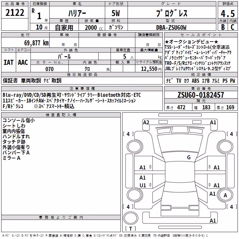 TOYOTA HARRIER