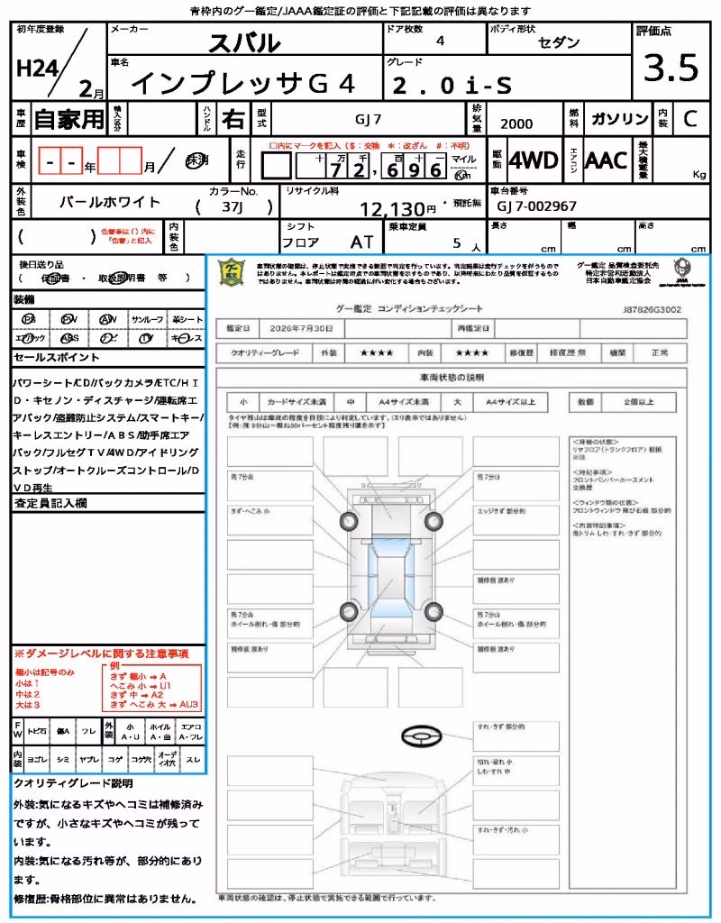 SUBARU IMPREZA