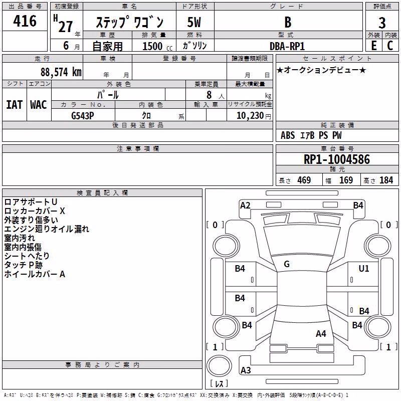 HONDA STEPWGN