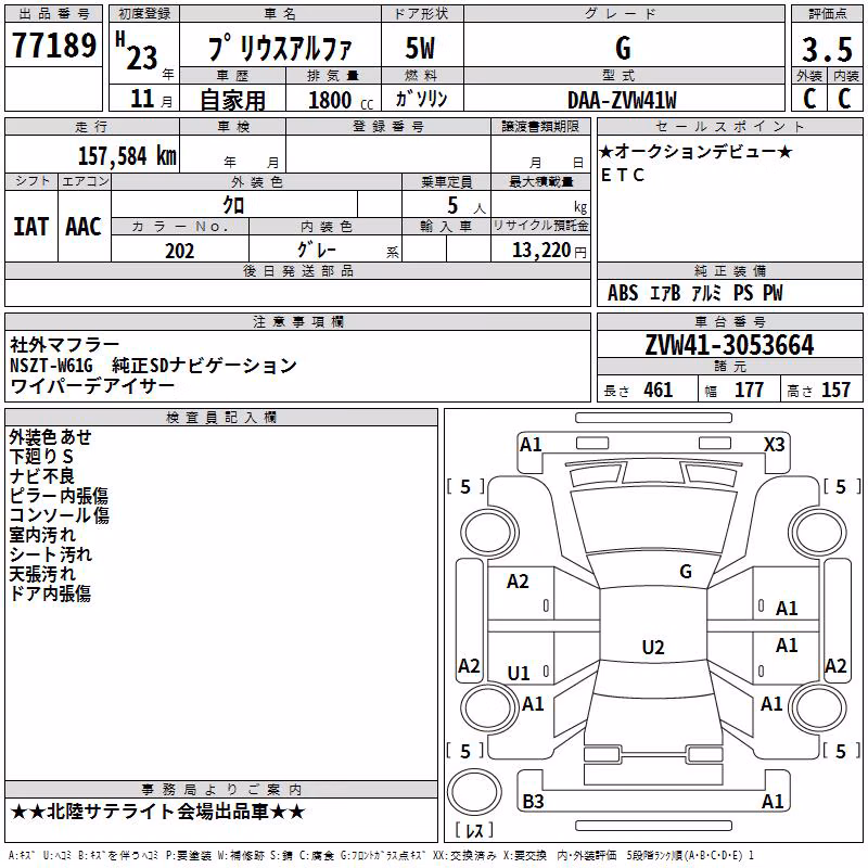 TOYOTA PRIUS ALPHA