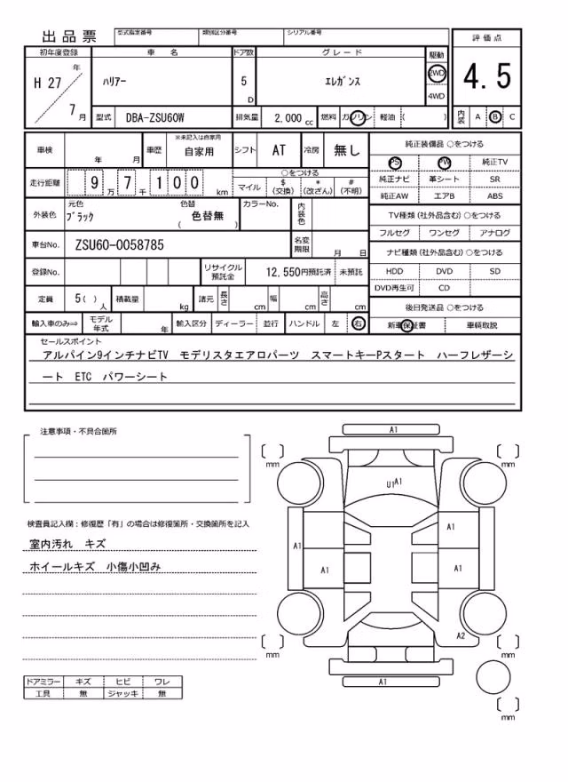 TOYOTA HARRIER
