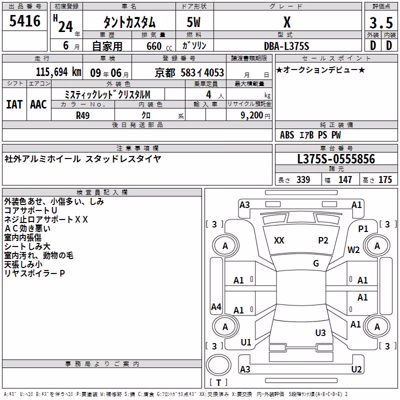 DAIHATSU TANTO