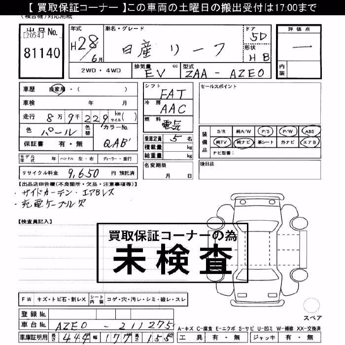 NISSAN LEAF