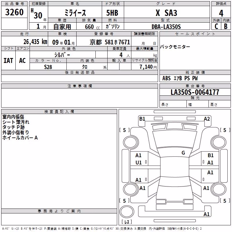 DAIHATSU MIRA E:S