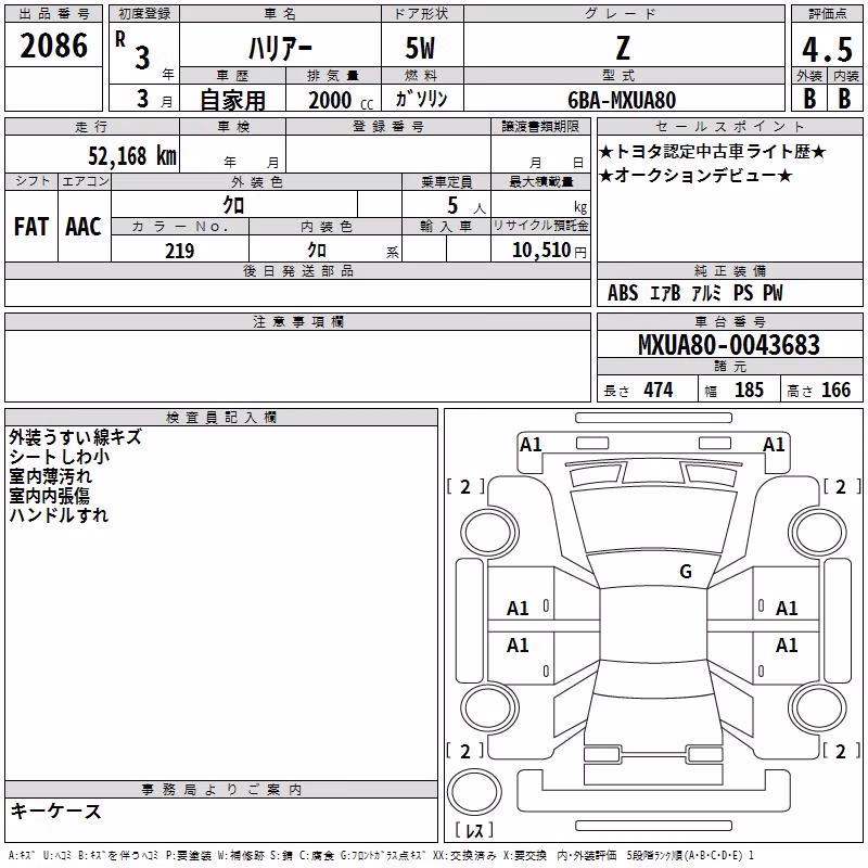 TOYOTA HARRIER
