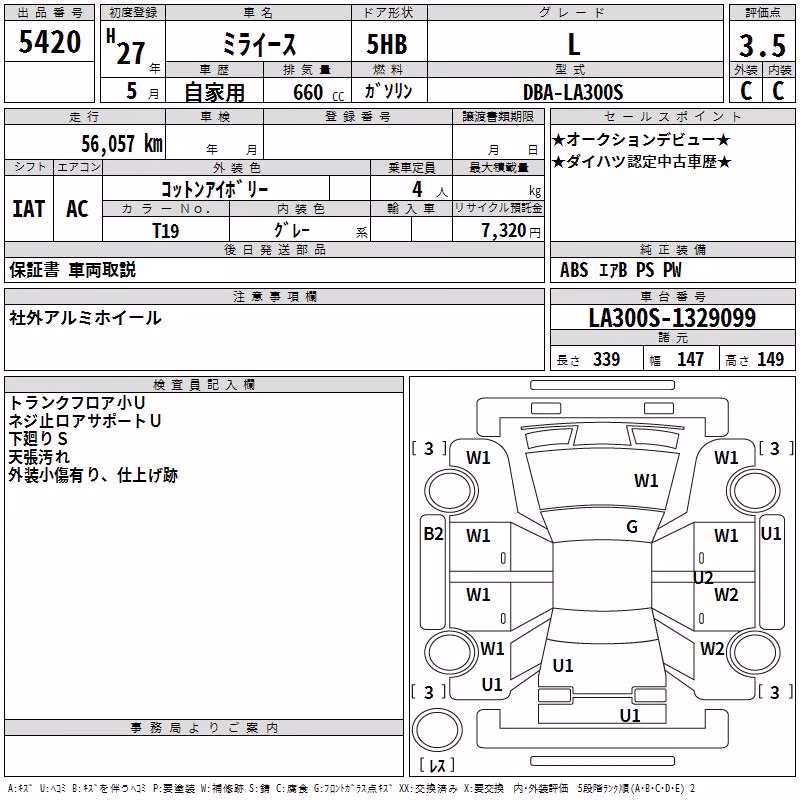DAIHATSU MIRA E:S