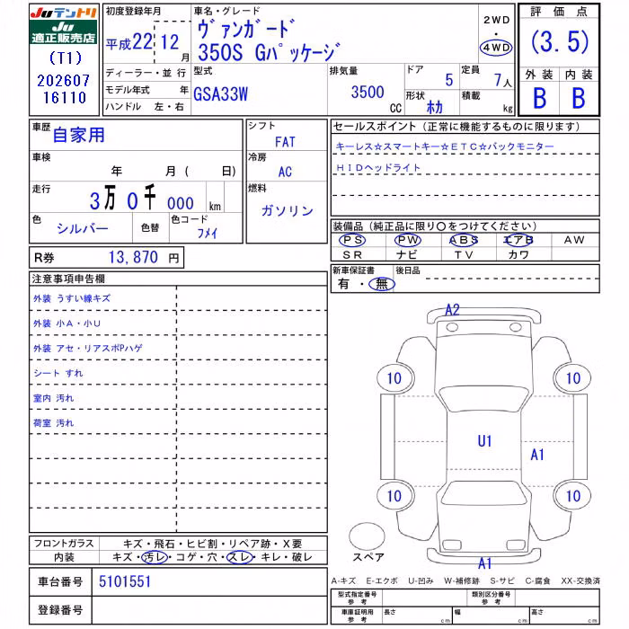 TOYOTA VANGUARD