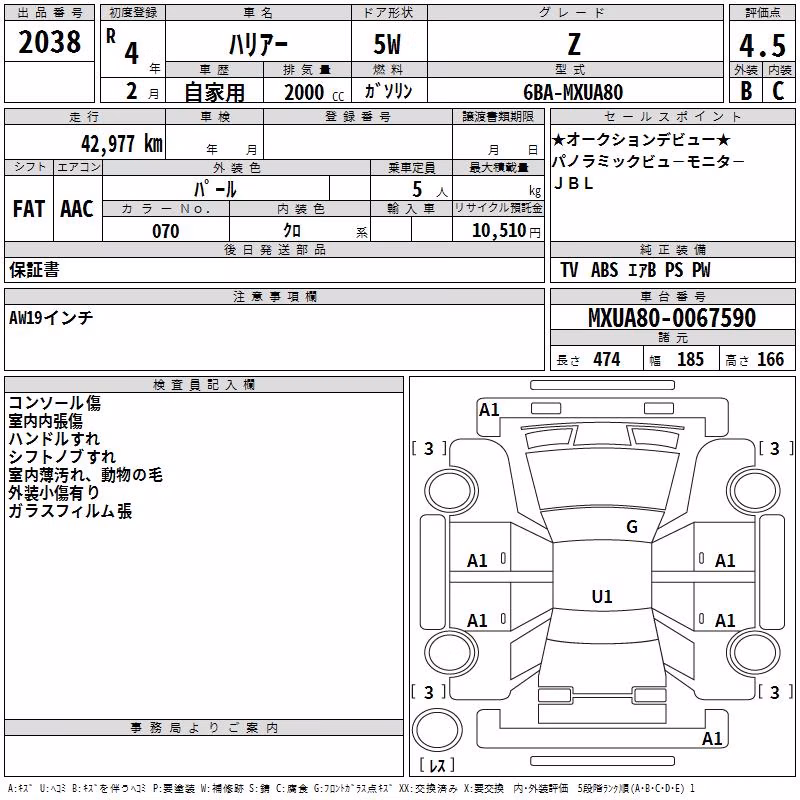 TOYOTA HARRIER