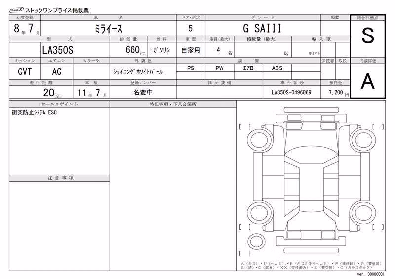 DAIHATSU MIRA E:S