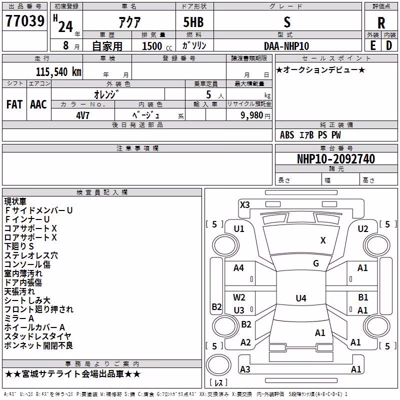 TOYOTA AQUA