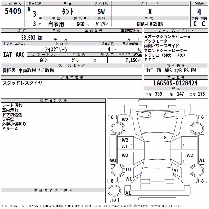 DAIHATSU TANTO