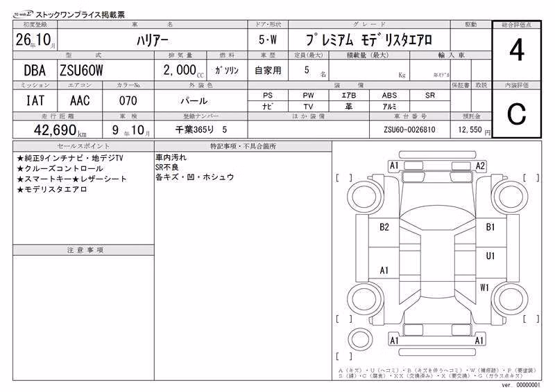 TOYOTA HARRIER